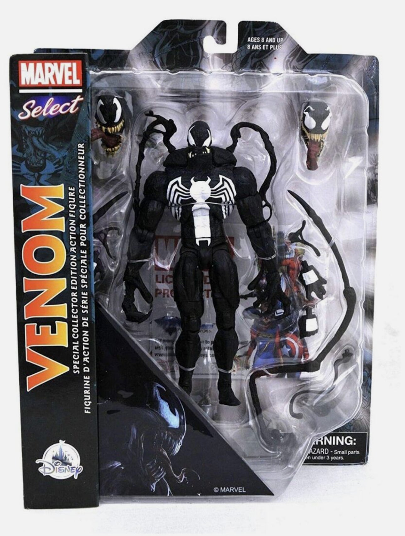 Marvel Select / LEGENDS Disney Store Exclusive Venom New