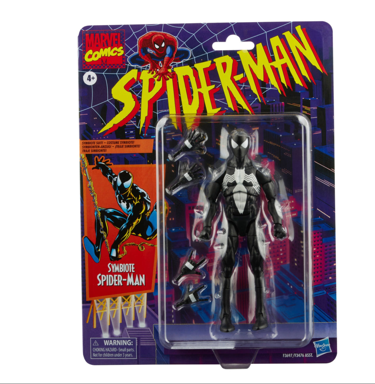 Marvel legends retro Symbiote Spider-Man