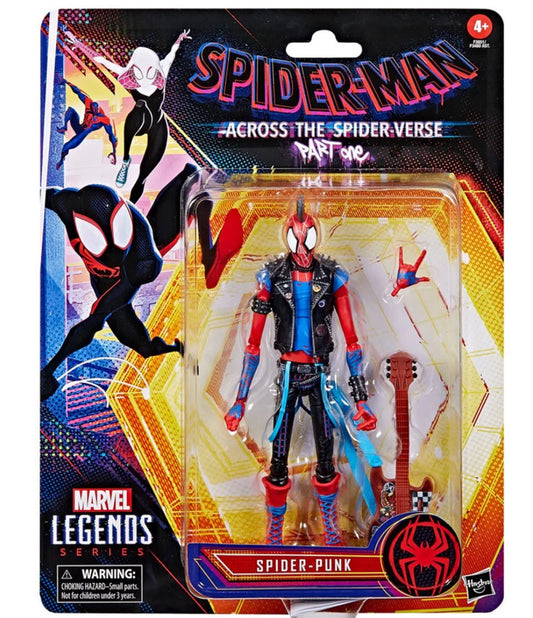 Spider-Man Across The Spider-Verse Marvel Legends Spider-Punk 6-Inch Action Figure