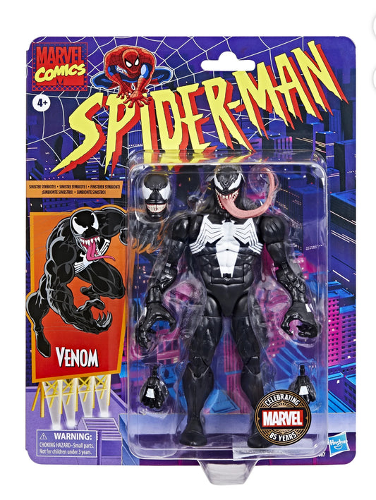 Marvel Legends Series Venom, Marvel Comics Collectible Action Figure (6”)