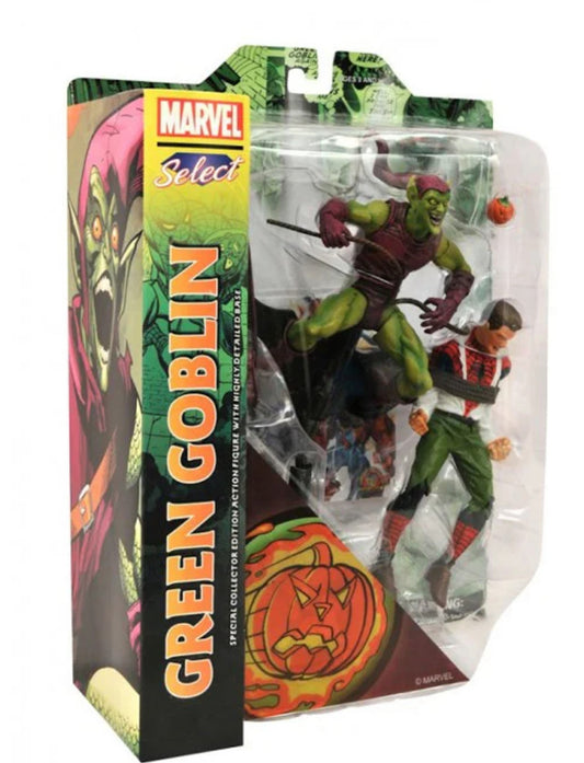 Diamond Select Toys Marvel Select Classic Green Goblin Vs. Spider-Man Action Figure